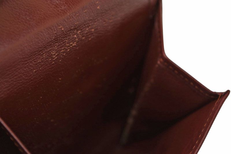 Cartier Fold Wallet Vintage Cartier Men's Must De Cartier Bordeaux 73184192