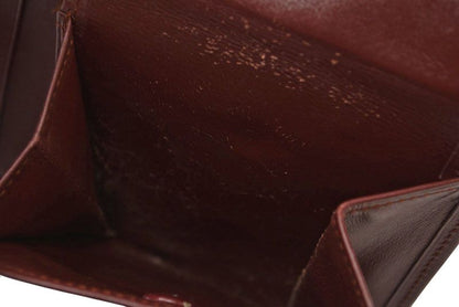 Cartier Fold Wallet Vintage Cartier Men's Must De Cartier Bordeaux 73184192
