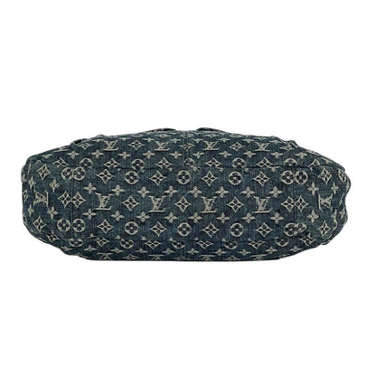 Louis Vuitton Daily GM Shoulder Bag Monogram Denim Gri Blue M40493 Women