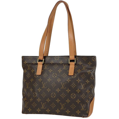 Louis Vuitton Cabas Piano Shoulder Bag Shoulder Tote Monogram Brown M51148 Women