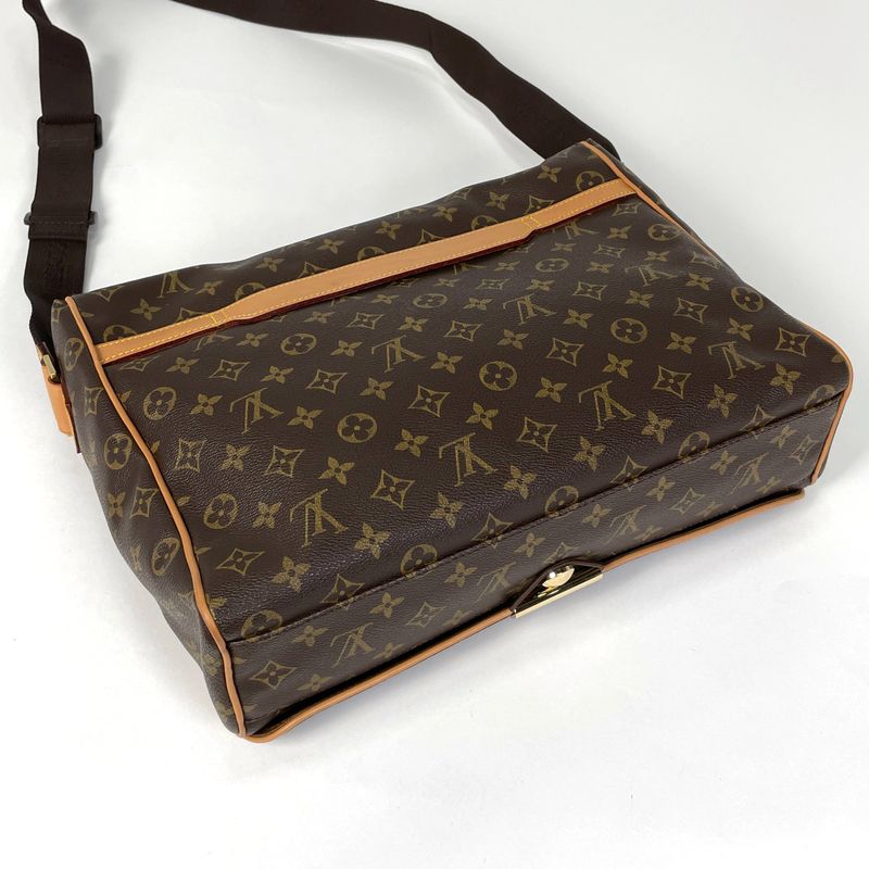 Louis Vuitton Abbess Messenger Bag Crossbody Shoulder Bag Monogram Brown M45257
