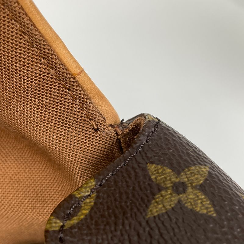 Louis Vuitton Abbess Messenger Bag Crossbody Shoulder Bag Monogram Brown M45257