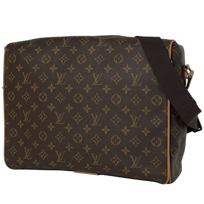 Louis Vuitton Abbess Messenger Bag Crossbody Shoulder Bag Monogram Brown M45257
