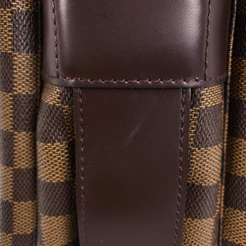 Louis Vuitton Naviglio Crossbody Shoulder Bag Damier Brown N45255 Women