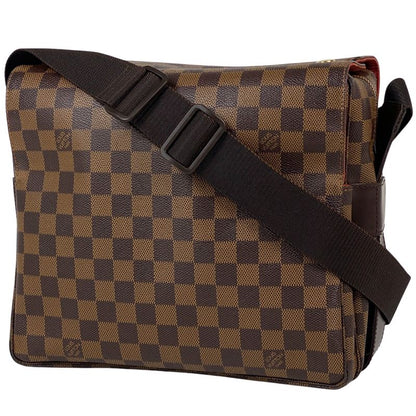 Louis Vuitton Naviglio Crossbody Shoulder Bag Damier Brown N45255 Women