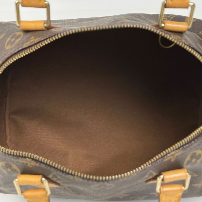 Louis Vuitton Speedy 30 Boston Bag Handbag Monogram Brown M41526 Women