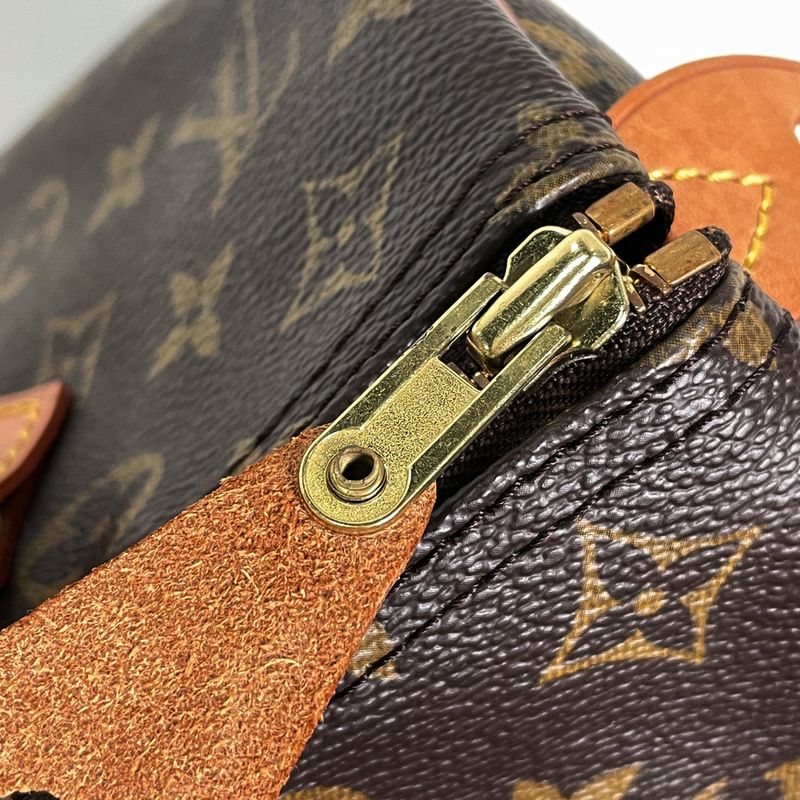 Louis Vuitton Speedy 30 Mini Boston Handbag Monogram Brown M41526 Women