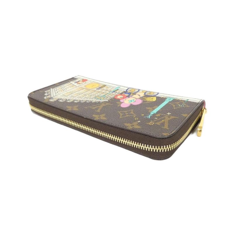 Louis Vuitton Monogram (vivienne Holiday) Zippy Wallet M81544 Wallet