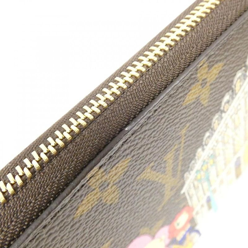 Louis Vuitton Monogram (vivienne Holiday) Zippy Wallet M81544 Wallet