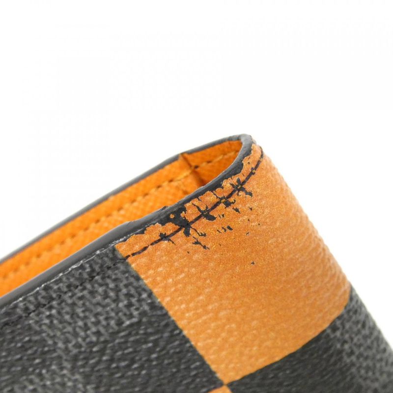 Louis Vuitton Damier Graphite Giant Portefeuille Brazza N60424 Wallet