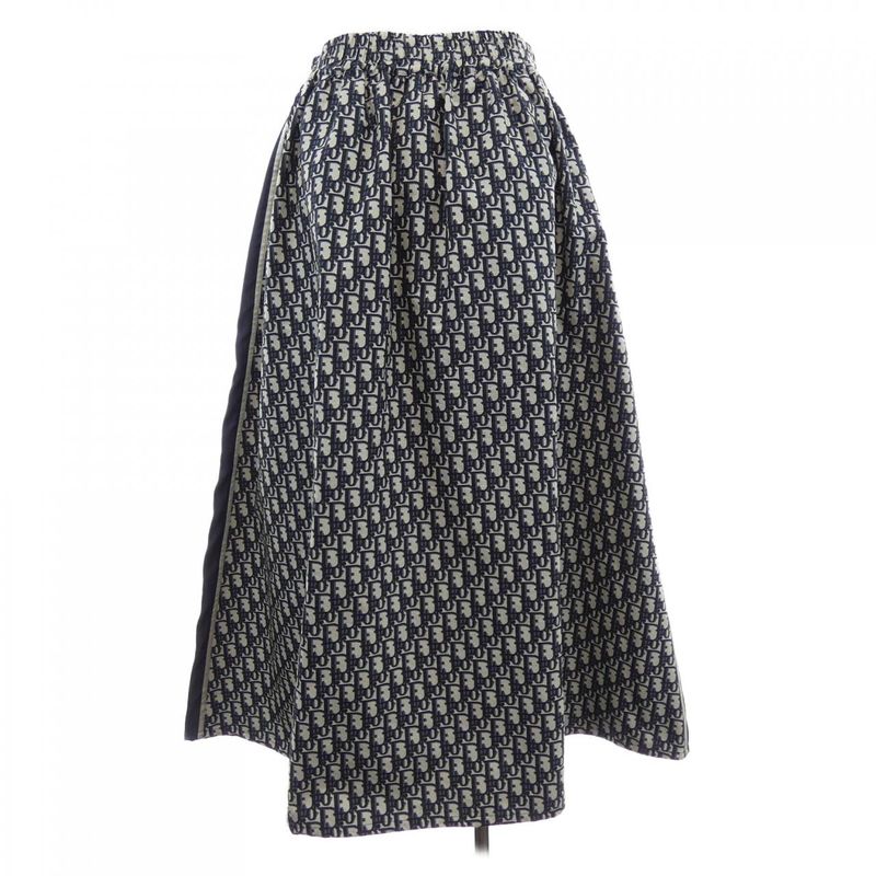 Christian DIOR Oblique Technical Taffeta 127j24a2970 Skirt
