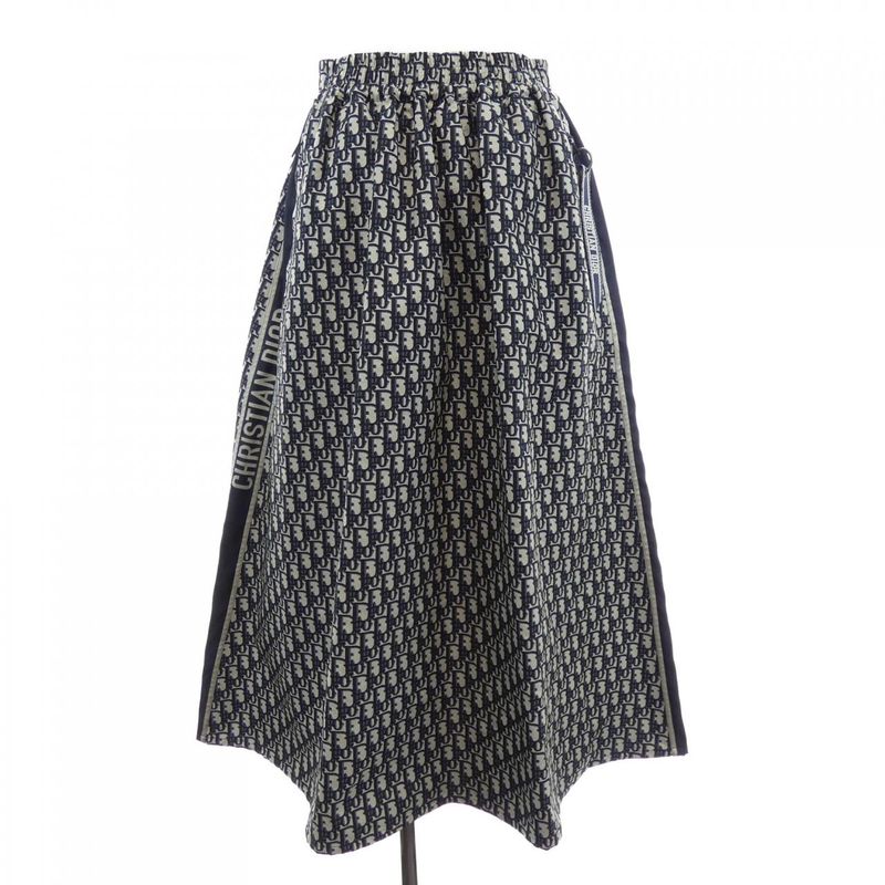 Christian DIOR Oblique Technical Taffeta 127j24a2970 Skirt