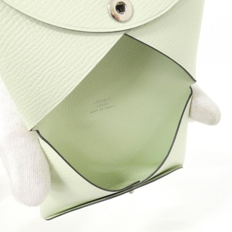 Hermes Calvi 044164ck Card Case