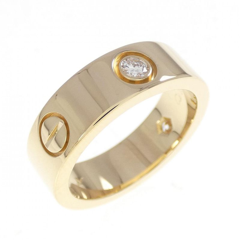 Cartier Love Half Diamond Ring