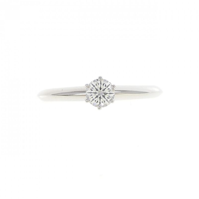 Tiffany & Co Classic Solitaire Ring 0.22ct