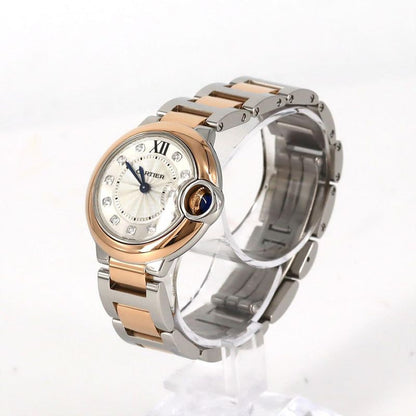 Cartier Ballon Bleu SM PG Combination 11P W3bb0005 Ssxpg Quartz