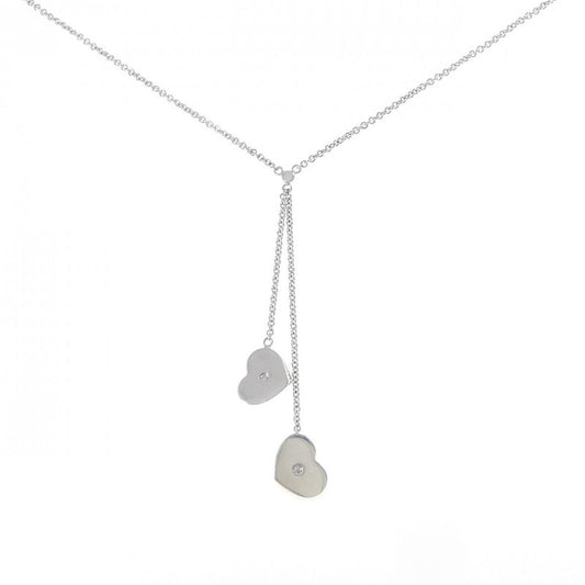 Tiffany & Co Modern Heart Drop Necklace