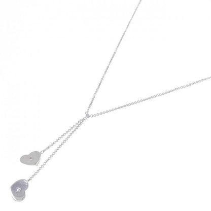 Tiffany & Co Modern Heart Drop Necklace