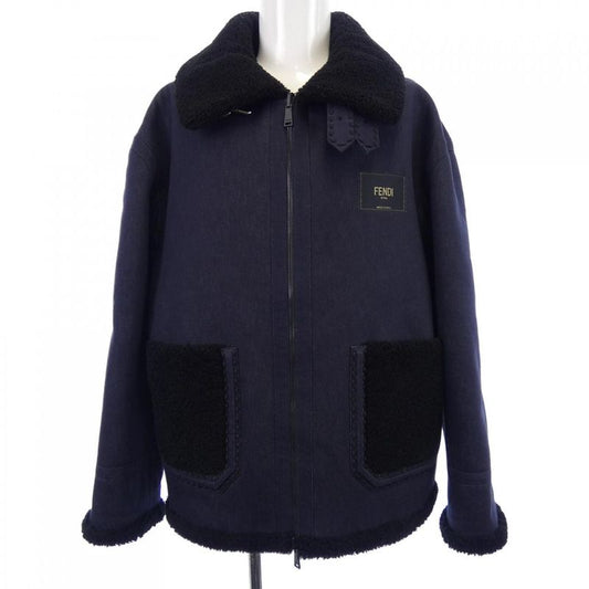 Fendi Fm0176 AIUY F053z Denim Jacket