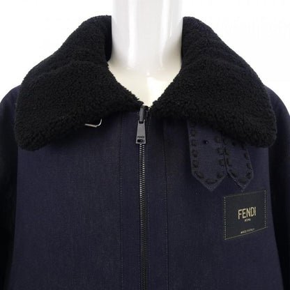 Fendi Fm0176 AIUY F053z Denim Jacket