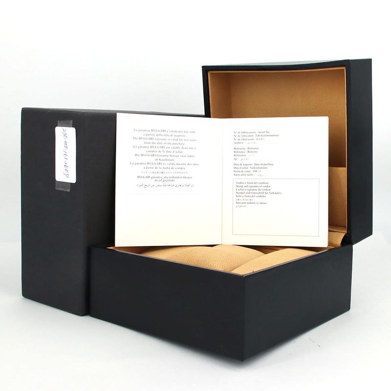 Bulgari Solo Tempo St29s/st29bssd SS Quartz