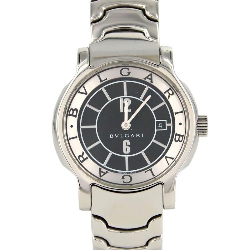 Bulgari Solo Tempo St29s/st29bssd SS Quartz