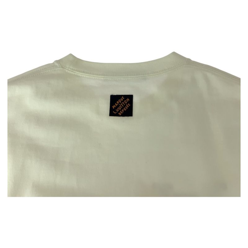 Louis Vuitton Embroidered Size S White Multicolor Cotton Rm242mm (953in) NPL