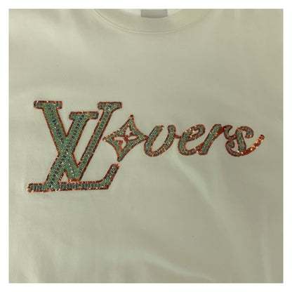 Louis Vuitton Embroidered Size S White Multicolor Cotton Rm242mm (953in) NPL