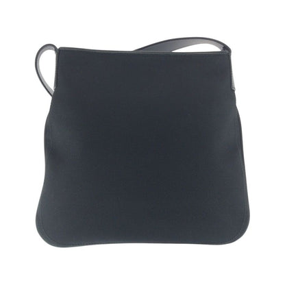 Gucci Black Silver Hardware Canvas/leather 019 0422 Shoulder Bag Pochette Women