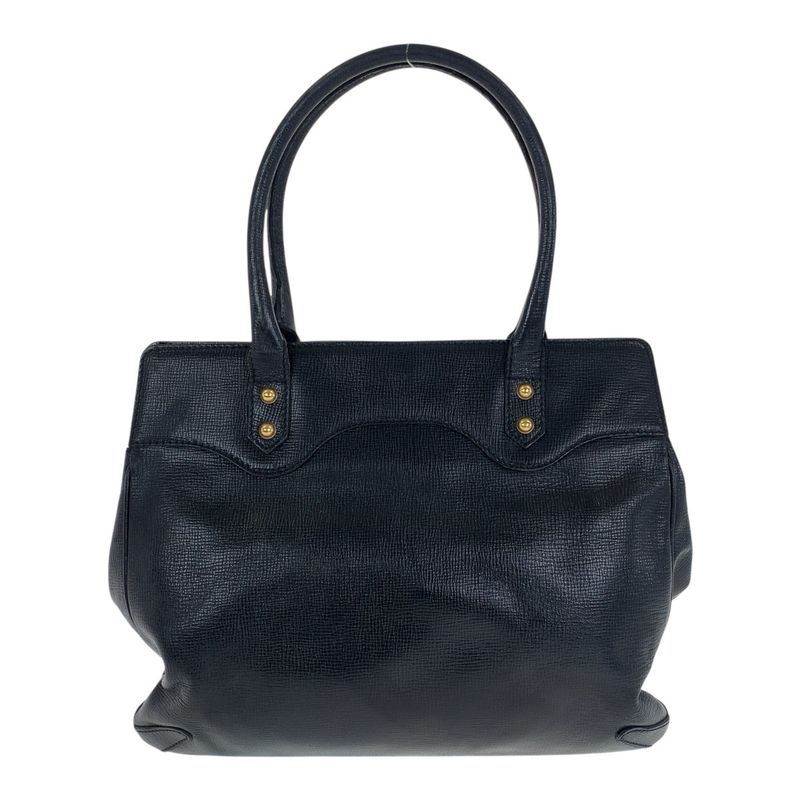 Gucci Horsebit Black Gold Hardware Leather 114914 Tote Bag Shoulder Bag Women