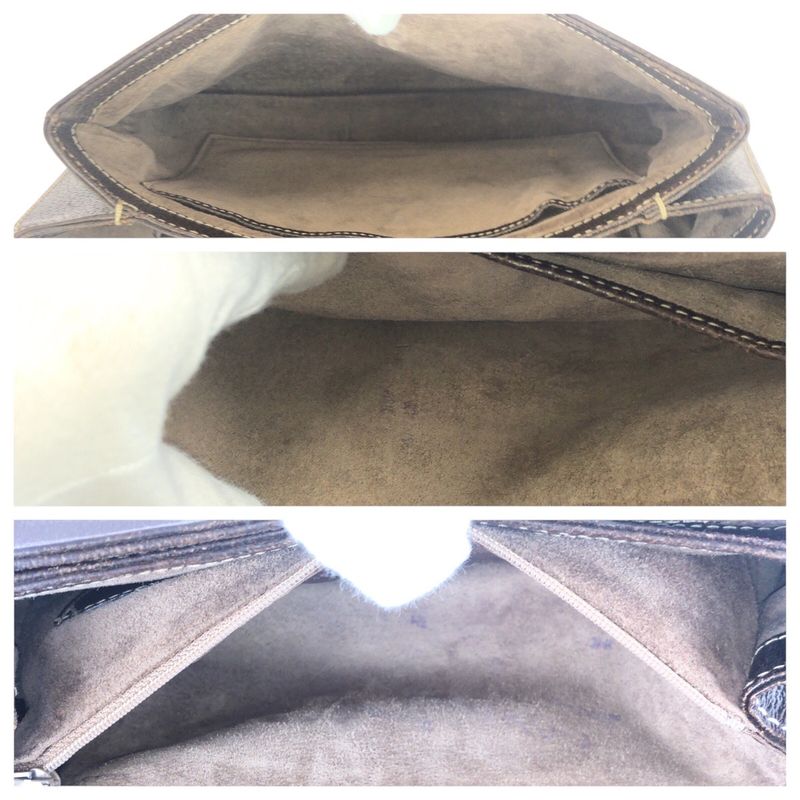 Gucci Vintage Old Gucci Bamboo Brown Gold Hardware Leather 000 406 0147 Handbag