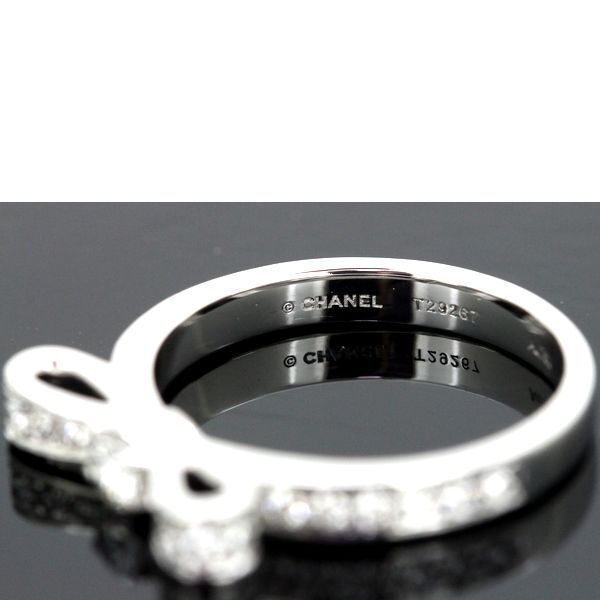 Chanel Diamond Ring Ribbon De Ribbon 45