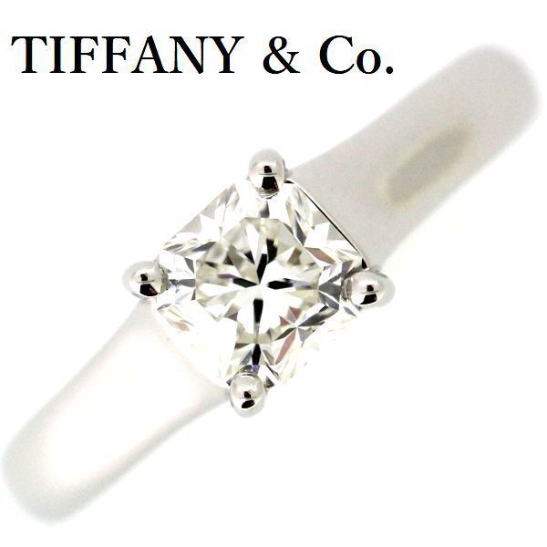 Tiffany & Co Lucida 064ct H-vvs1 Diamond Ring Pt950