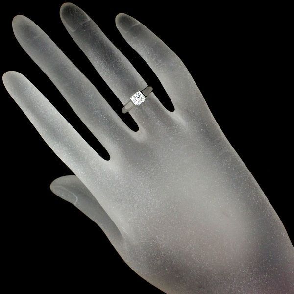 Tiffany & Co Lucida 064ct H-vvs1 Diamond Ring Pt950