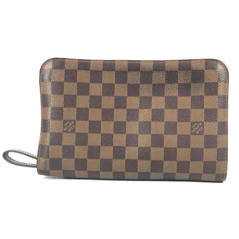 Louis Vuitton Second Bag Saint Louis N51993 Damier Canvas Ebène Brown