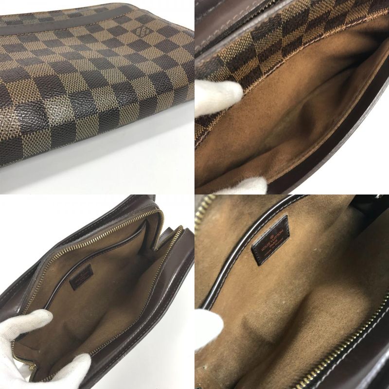 Louis Vuitton Second Bag Saint Louis N51993 Damier Canvas Ebène Brown
