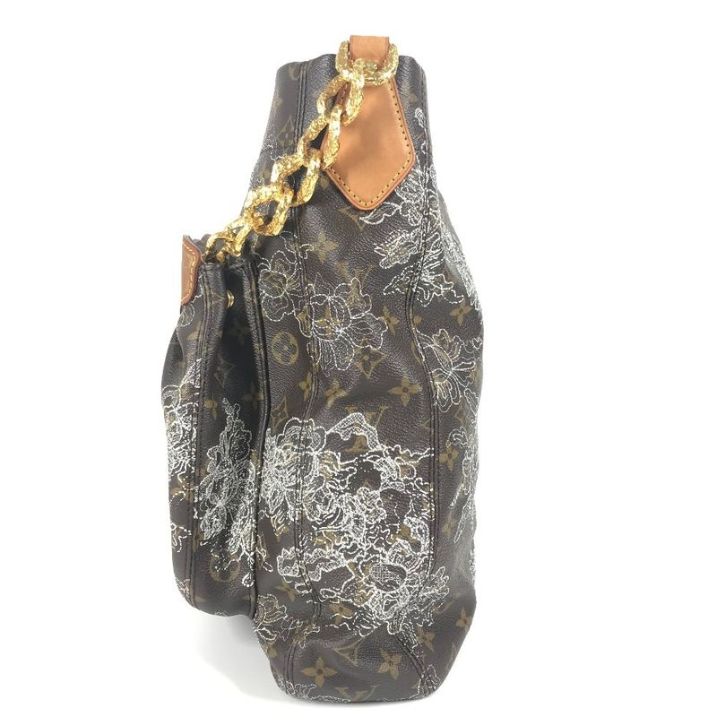 Louis Vuitton Shoulder Bag Fersen M95406 Monogram Canvas Argent White