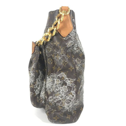 Louis Vuitton Shoulder Bag Fersen M95406 Monogram Canvas Argent White