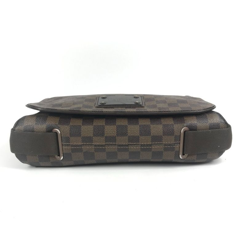 Louis Vuitton Shoulder Bag Brooklyn MM Brooklyn MM N51211 Damier Canvas Ebène