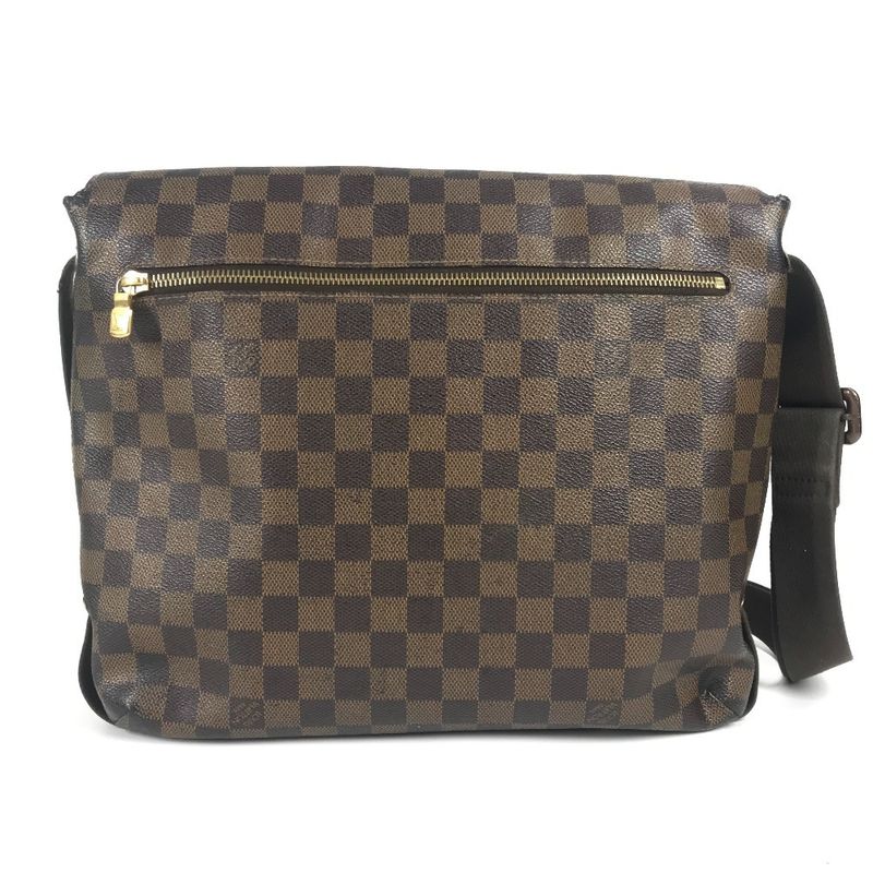 Louis Vuitton Shoulder Bag Brooklyn MM Brooklyn MM N51211 Damier Canvas Ebène