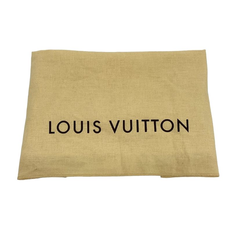 Louis Vuitton Handbag Monogram Denim Flat Shopper M95018 Blue Cotton Leather