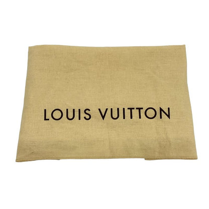 Louis Vuitton Handbag Monogram Denim Flat Shopper M95018 Blue Cotton Leather