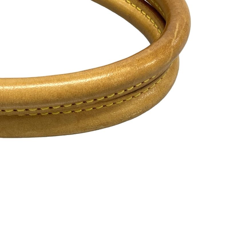 Louis Vuitton Handbag Monogram Denim Flat Shopper M95018 Blue Cotton Leather