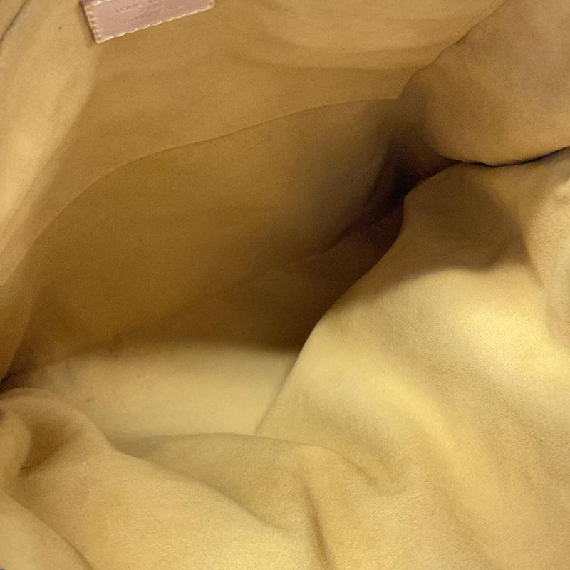 Louis Vuitton Handbag Monogram Denim Flat Shopper M95018 Blue Cotton Leather