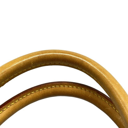 Louis Vuitton Handbag Monogram Denim Flat Shopper M95018 Blue Cotton Leather