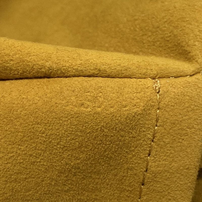 Louis Vuitton Handbag Monogram Denim Flat Shopper M95018 Blue Cotton Leather