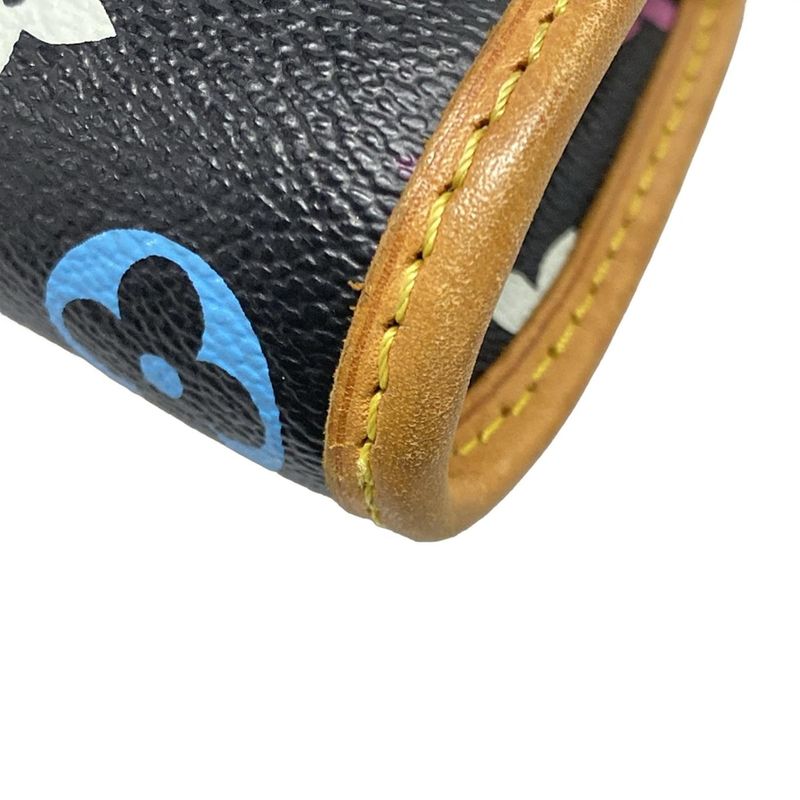 Louis Vuitton Handbag Monogram Multicolor Shirley M40050 Noir Black Leather