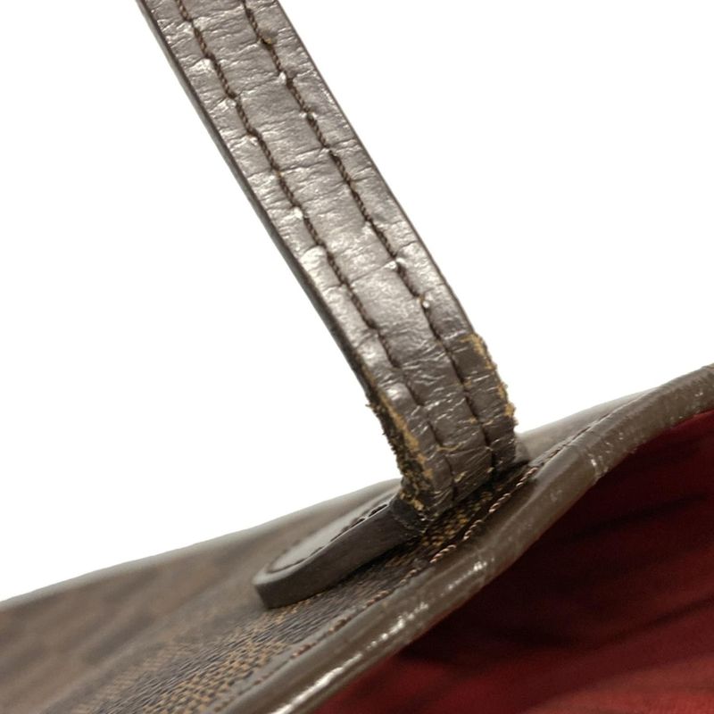 Louis Vuitton Damier Neverfull MM N51105 Ebène Tote Bag