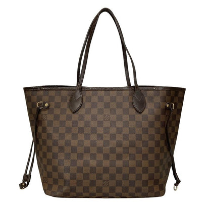 Louis Vuitton Damier Neverfull MM N51105 Ebène Tote Bag