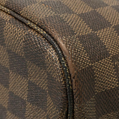 Louis Vuitton Damier Neverfull MM N51105 Ebène Tote Bag